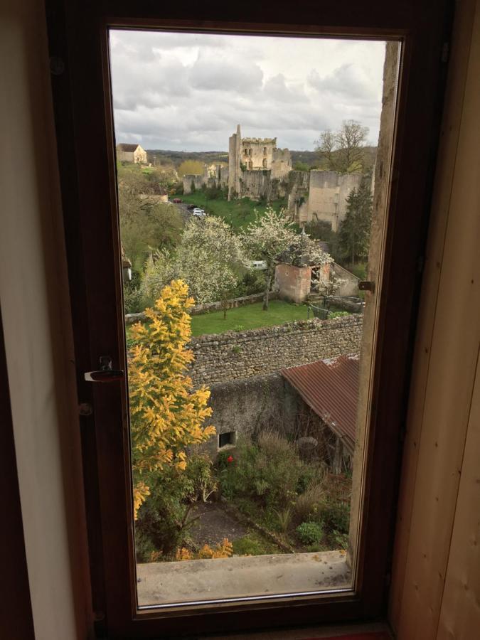 Chez Fred Avec Vue Sur Le Chateau Angles-sur-lʼAnglin Εξωτερικό φωτογραφία